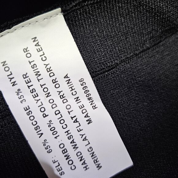 Shoshanna Sandra Dress Black Womens Whimsigoth Formal Designer Mini Pleated M - Picture 13 of 16